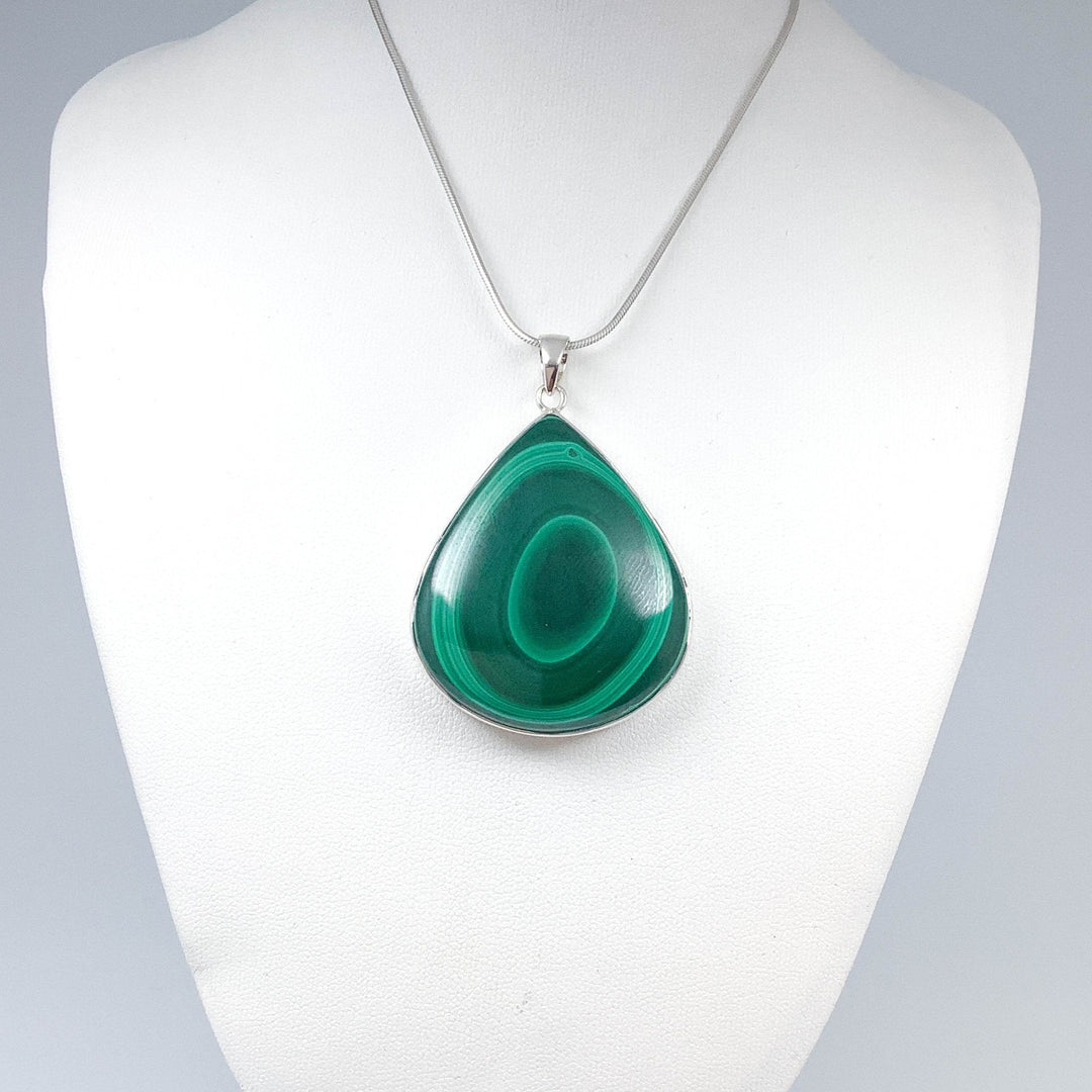 Malachite Pendant-Rocks and Gems Canada