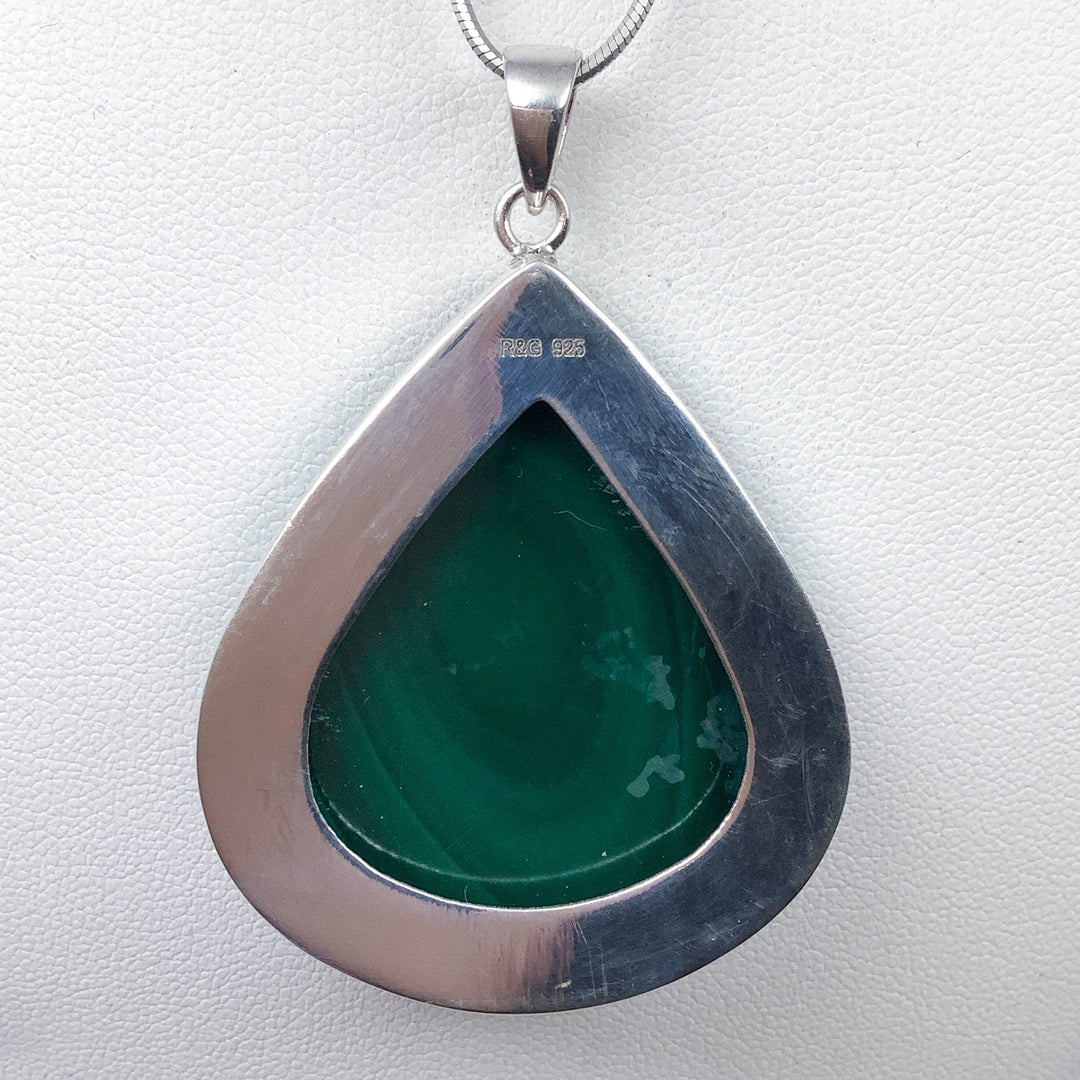Malachite Pendant-Rocks and Gems Canada