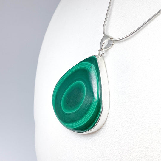 Malachite Pendant-Rocks and Gems Canada