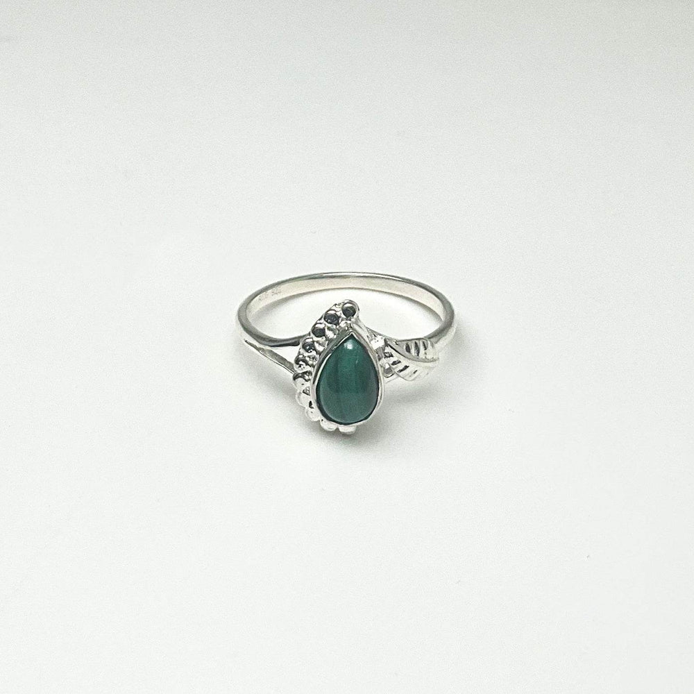 Malachite Ring-Rocks and Gems Canada