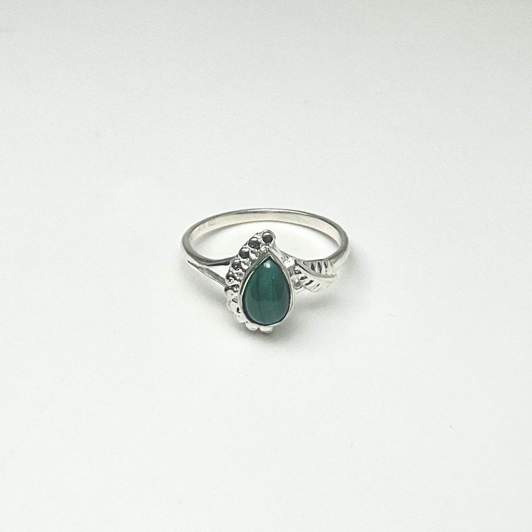 Malachite Ring-Rocks and Gems Canada