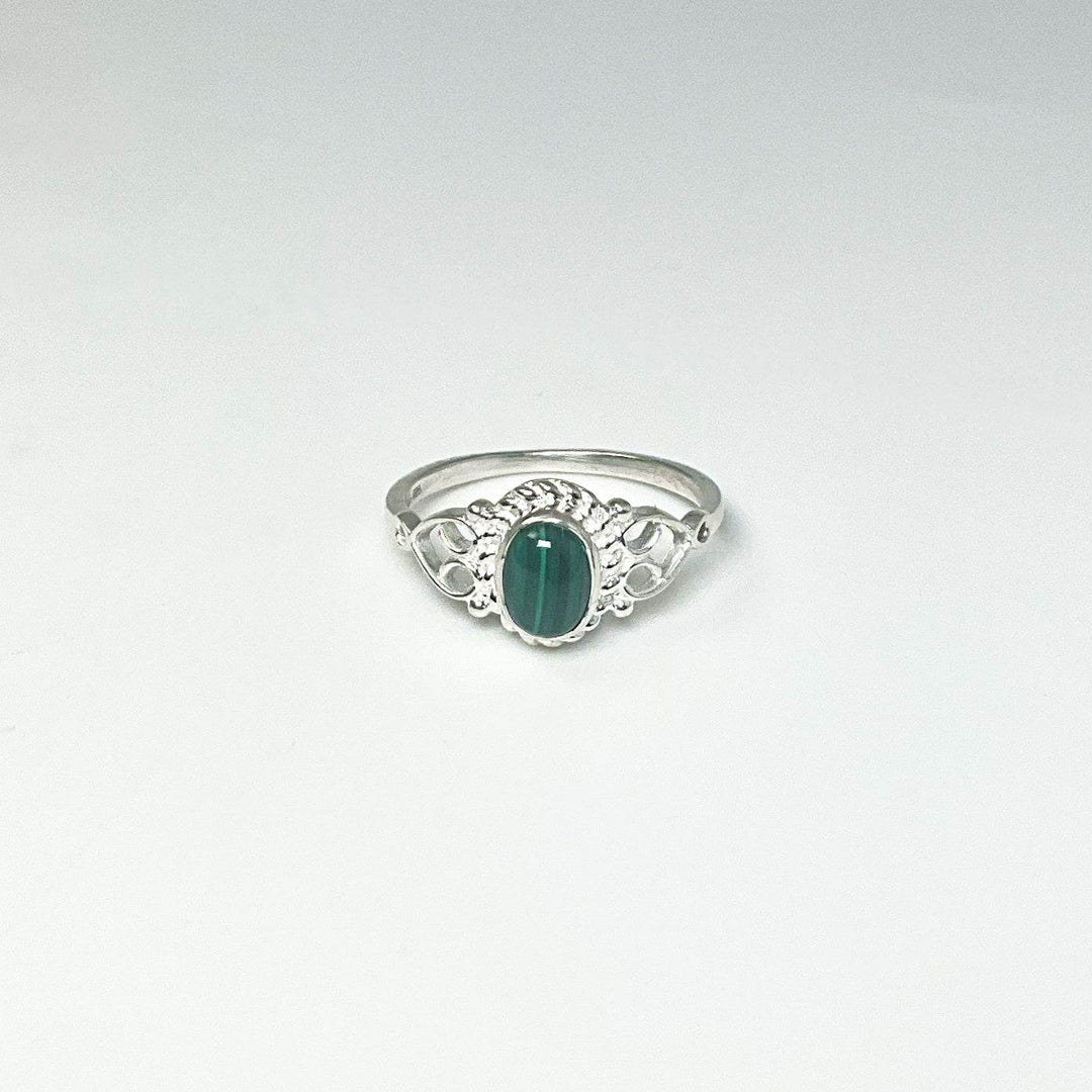 Malachite Ring-Rocks and Gems Canada