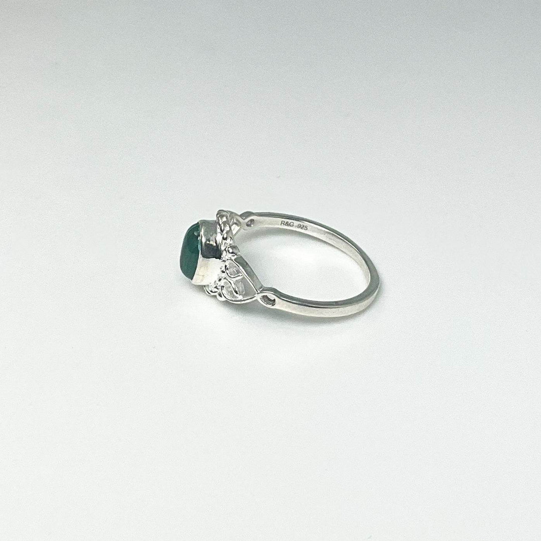 Malachite Ring-Rocks and Gems Canada