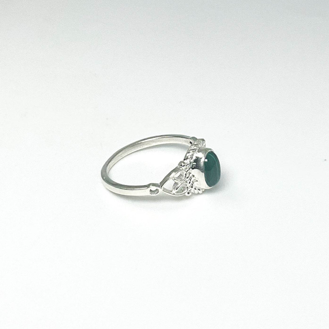 Malachite Ring-Rocks and Gems Canada