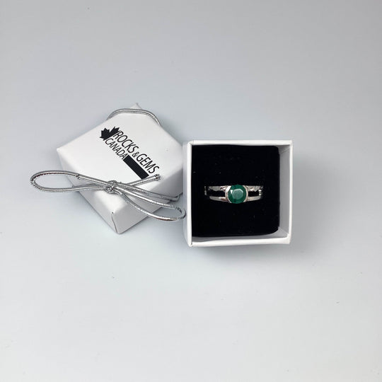Malachite Ring-Rocks and Gems Canada