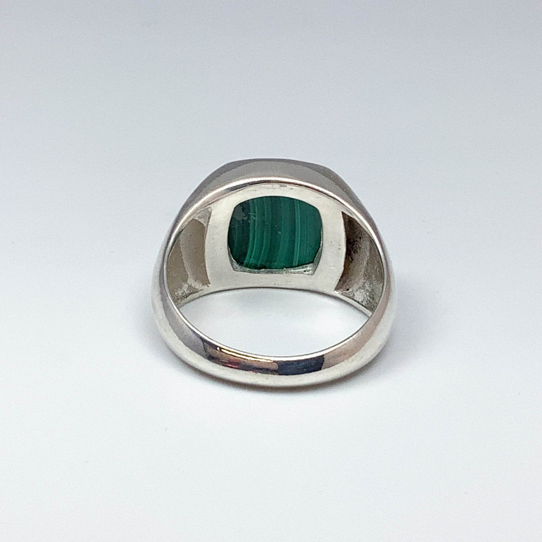 Malachite Ring-Rocks and Gems Canada