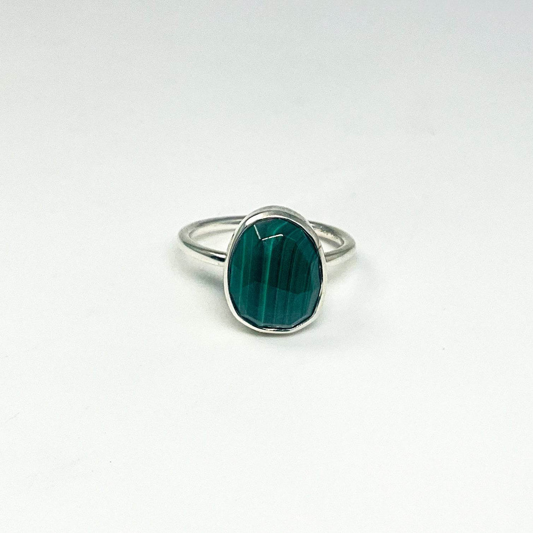 Malachite Ring-Rocks and Gems Canada