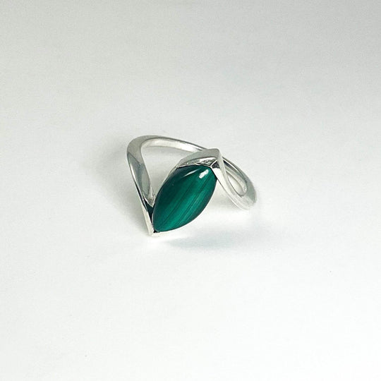 Malachite Ring-Rocks and Gems Canada