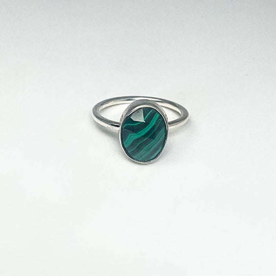 Malachite Ring-Rocks and Gems Canada