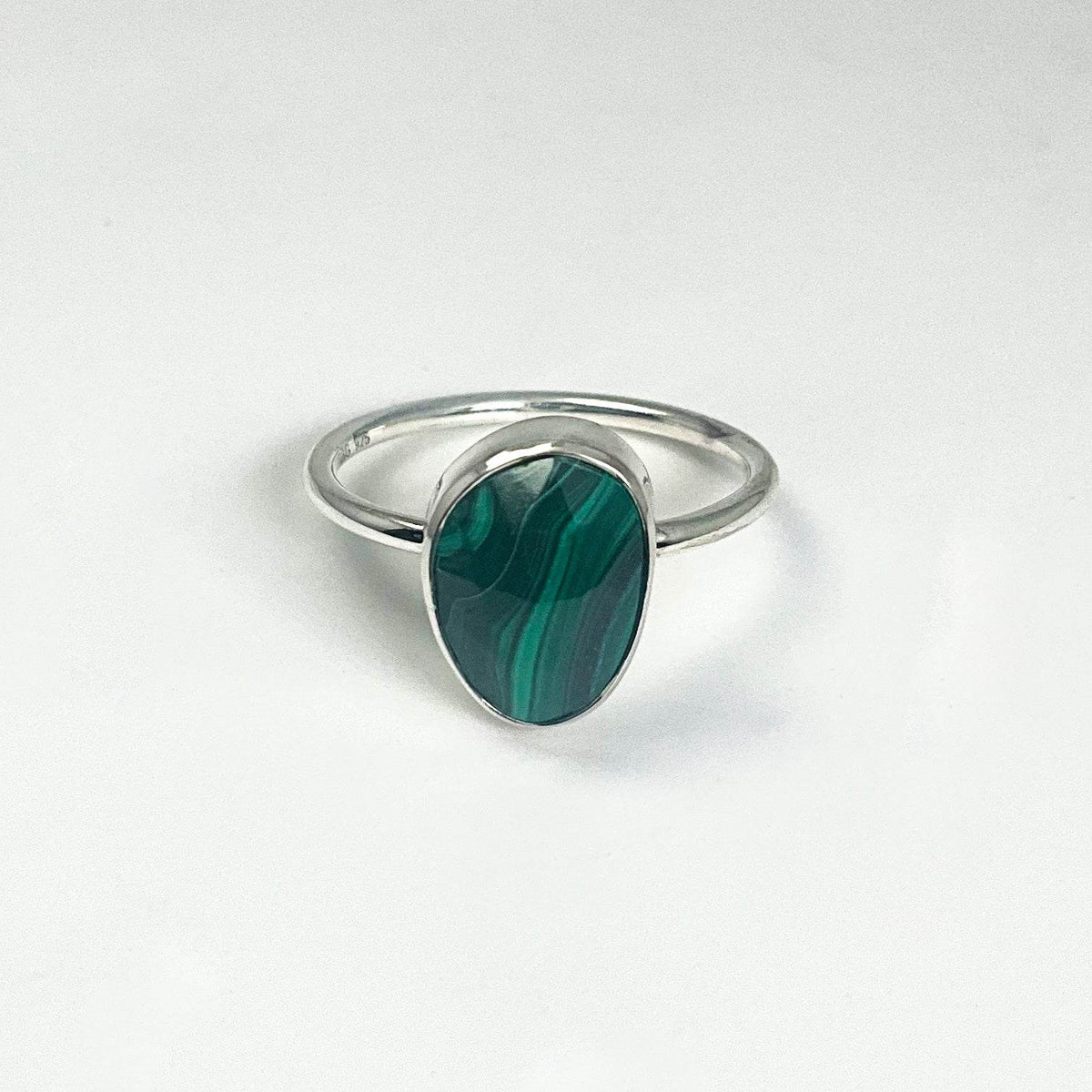 Malachite Ring-Rocks and Gems Canada