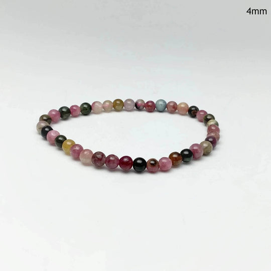 Mixed Tourmaline Beaded Bracelet-Rocks and Gems Canada