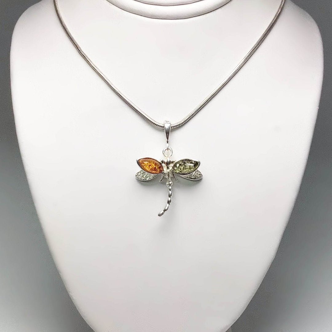 Mixed Amber Pendant - Rocks and Gems Canada