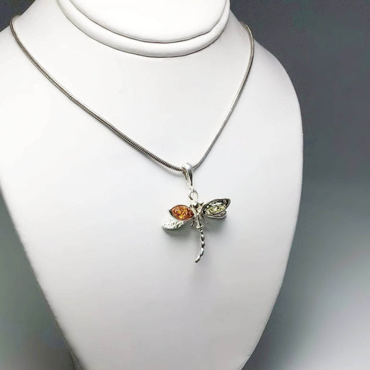 Mixed Amber Pendant - Rocks and Gems Canada