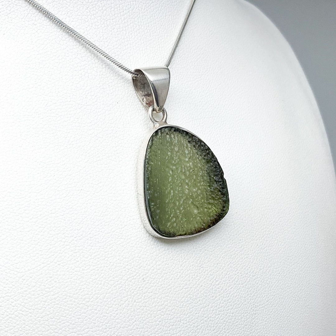 Moldavite Pendant-Rocks and Gems Canada