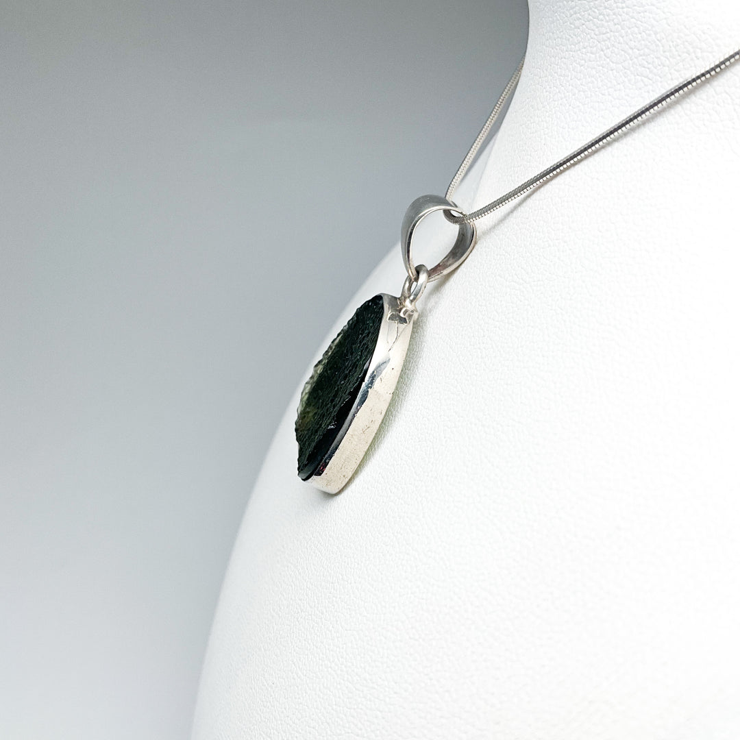 Moldavite Pendant-Rocks and Gems Canada