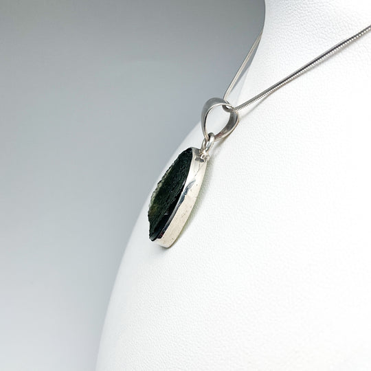 Moldavite Pendant-Rocks and Gems Canada