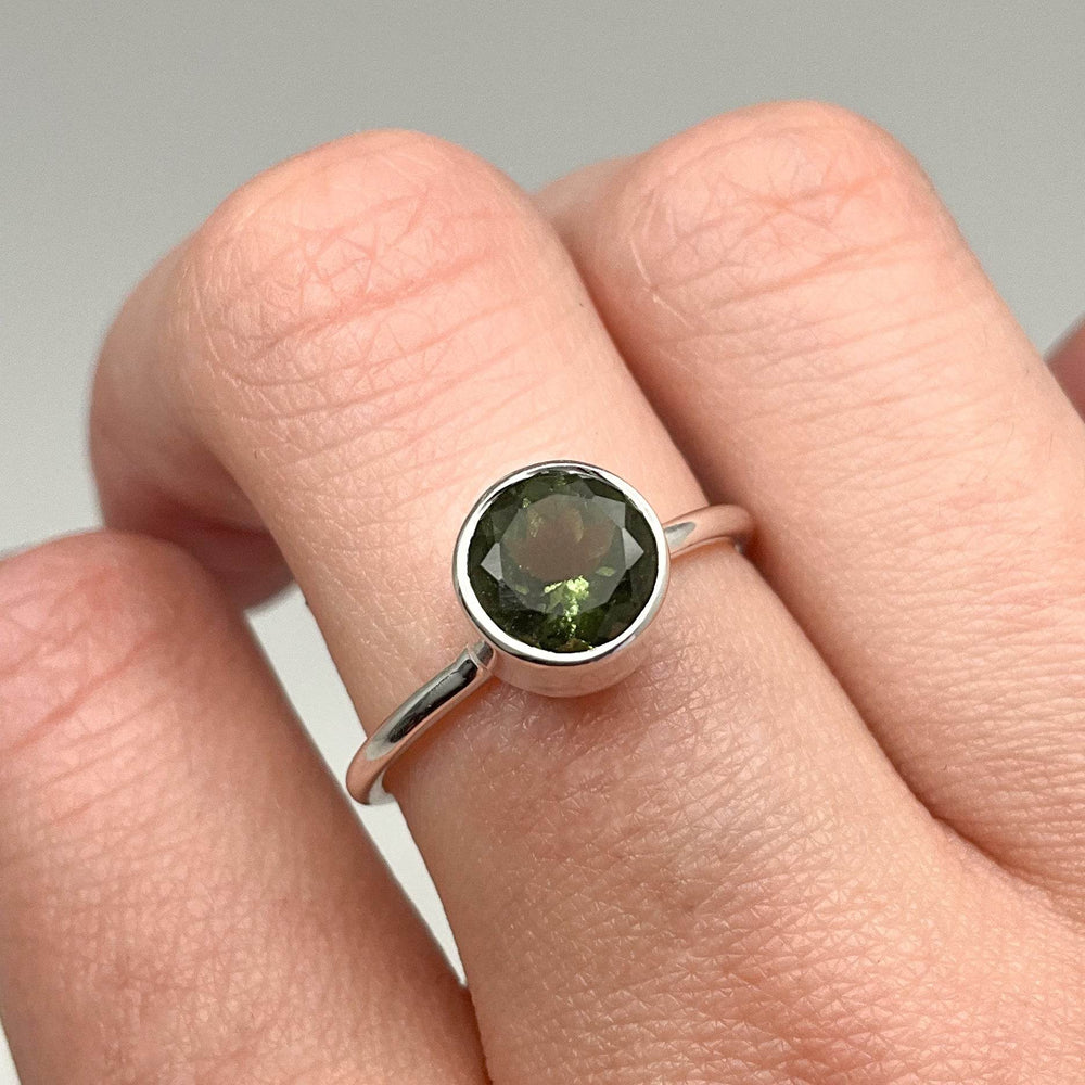 Moldavite Ring-Rocks and Gems Canada