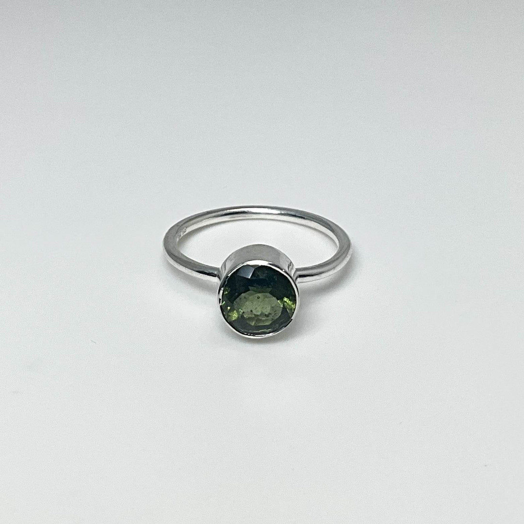 Moldavite Ring-Rocks and Gems Canada