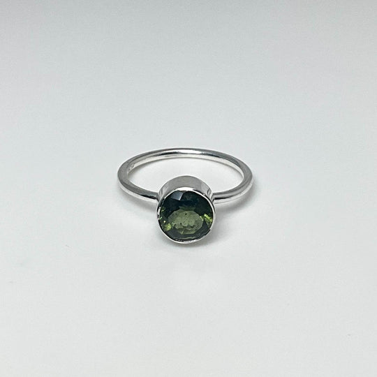 Moldavite Ring-Rocks and Gems Canada