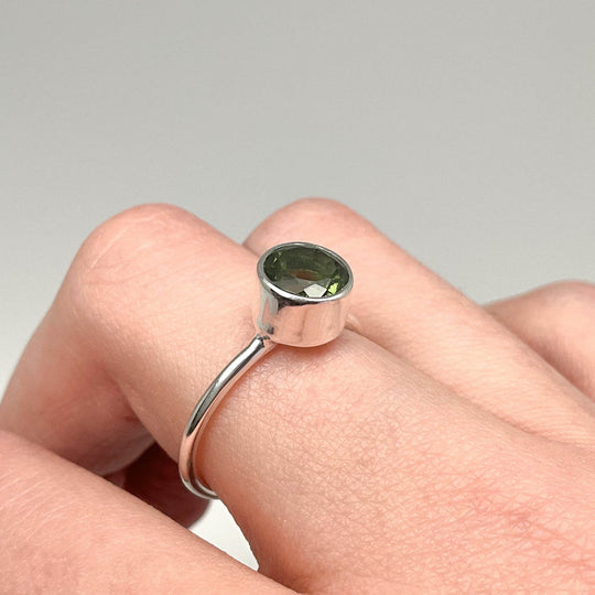 Moldavite Ring-Rocks and Gems Canada