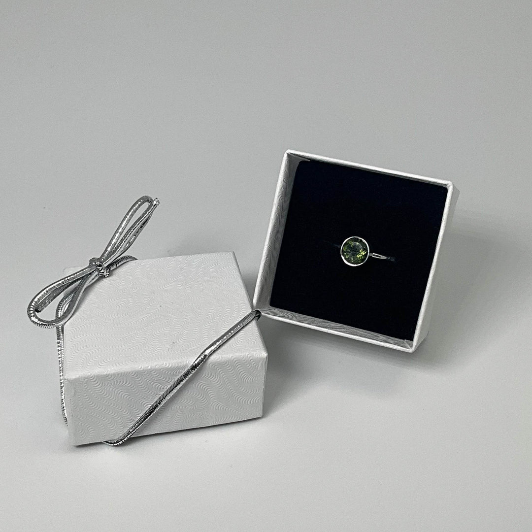 Moldavite Ring-Rocks and Gems Canada