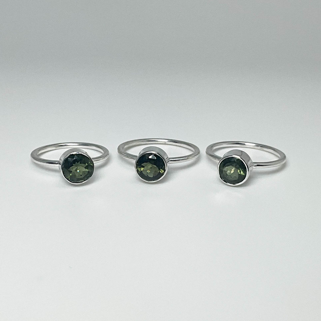 Moldavite Ring-Rocks and Gems Canada