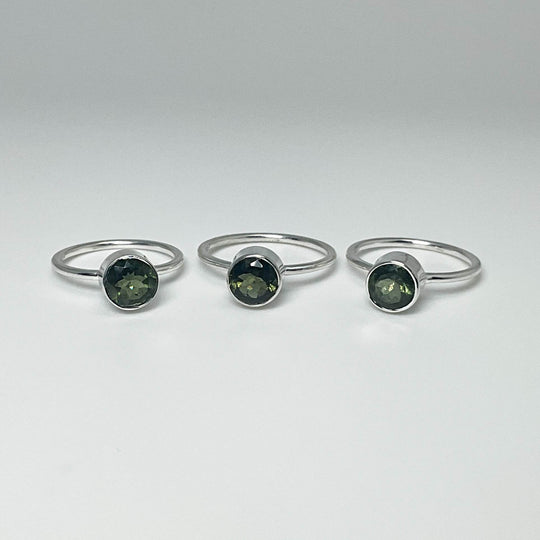 Moldavite Ring-Rocks and Gems Canada