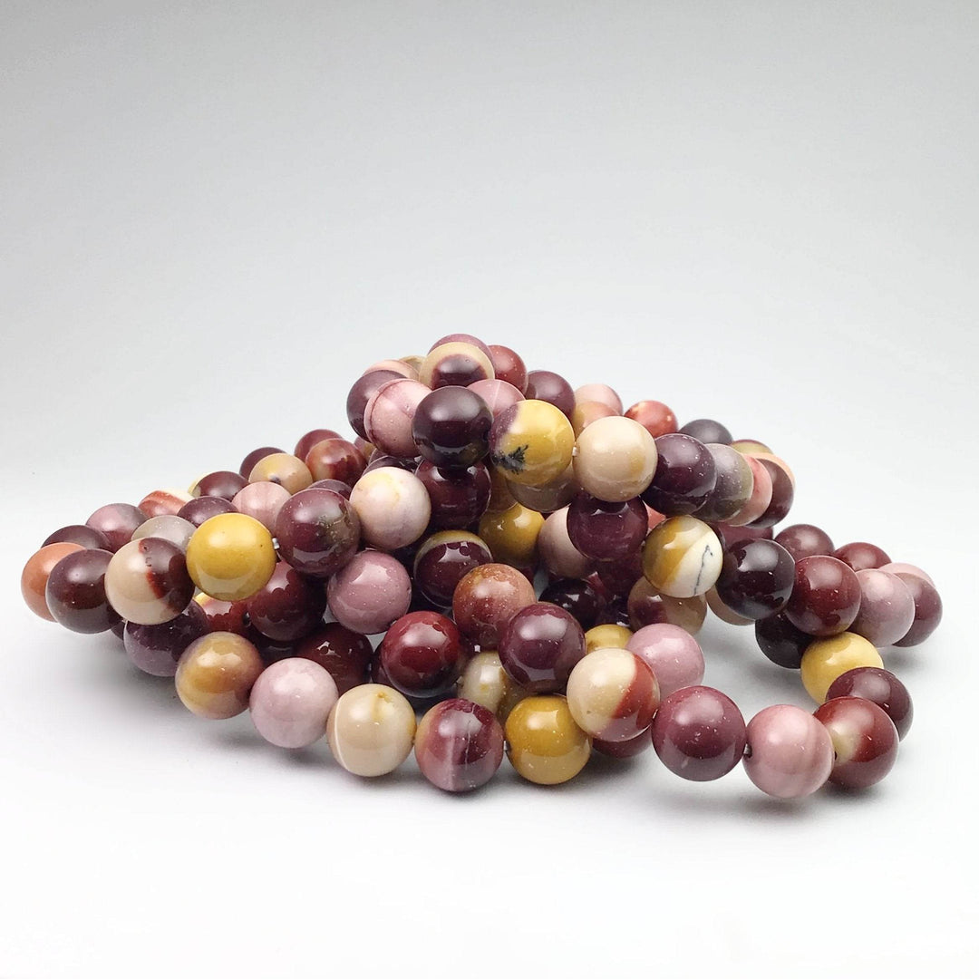 Mookaite Beaded Bracelet-Rocks and Gems Canada