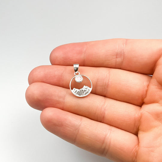 Moonstone Mountain Pendant-Rocks and Gems Canada