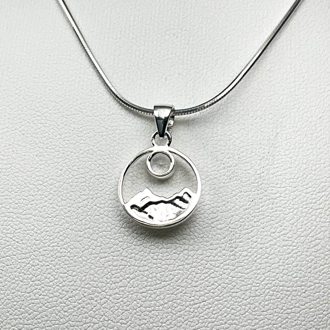 Moonstone Mountain Pendant-Rocks and Gems Canada