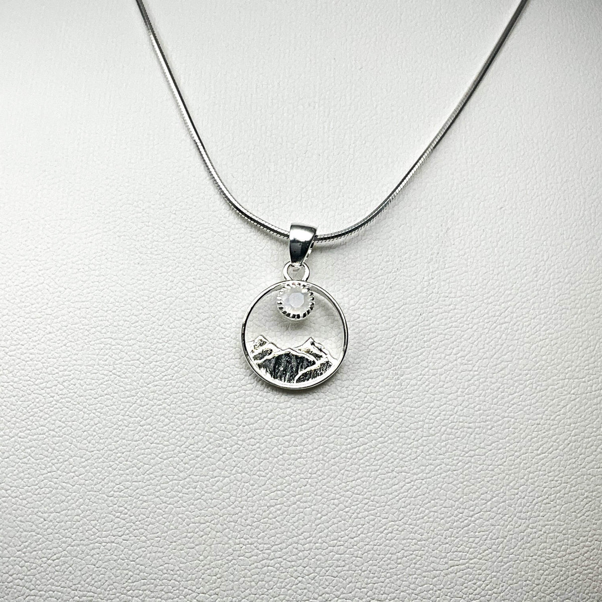 Moonstone Mountain Pendant-Rocks and Gems Canada