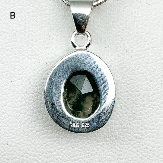 Moss Agate Pendant-Rocks and Gems Canada