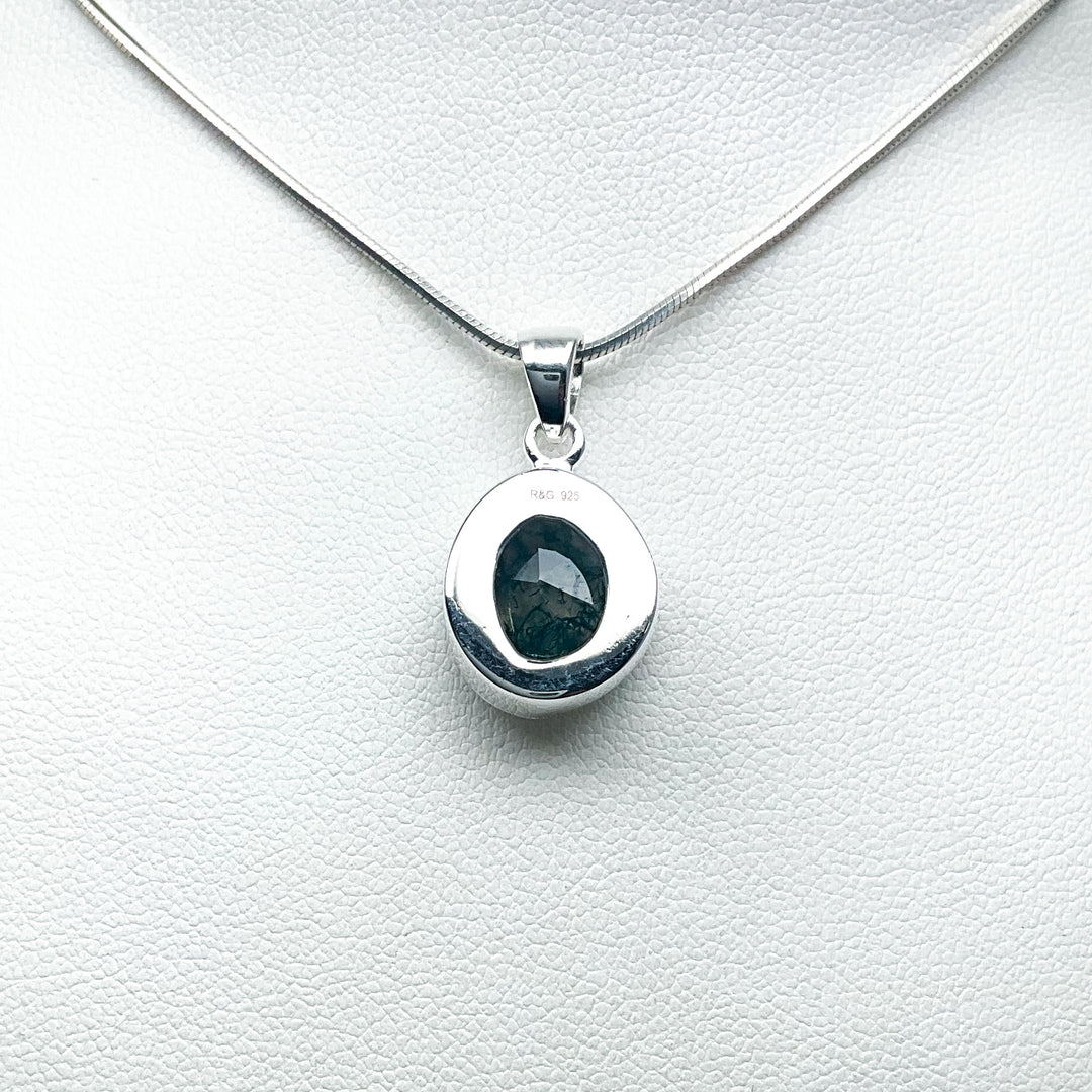 Moss Agate Pendant-Rocks and Gems Canada