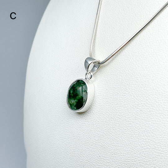 Moss Agate Pendant-Rocks and Gems Canada