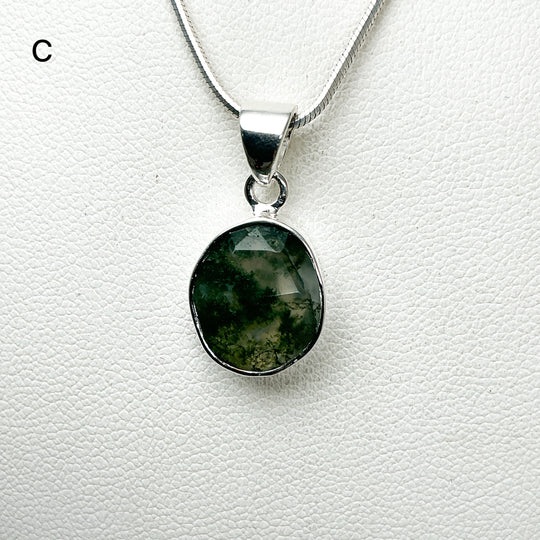 Moss Agate Pendant-Rocks and Gems Canada