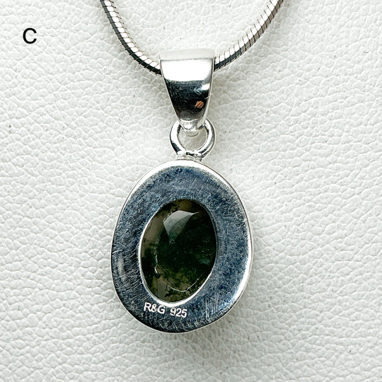 Moss Agate Pendant-Rocks and Gems Canada