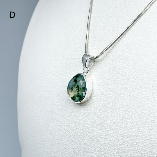 Moss Agate Pendant-Rocks and Gems Canada