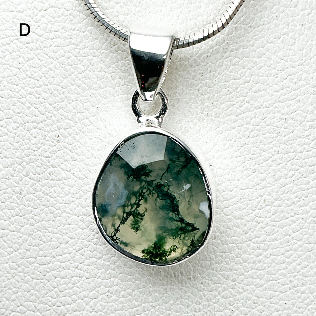 Moss Agate Pendant-Rocks and Gems Canada