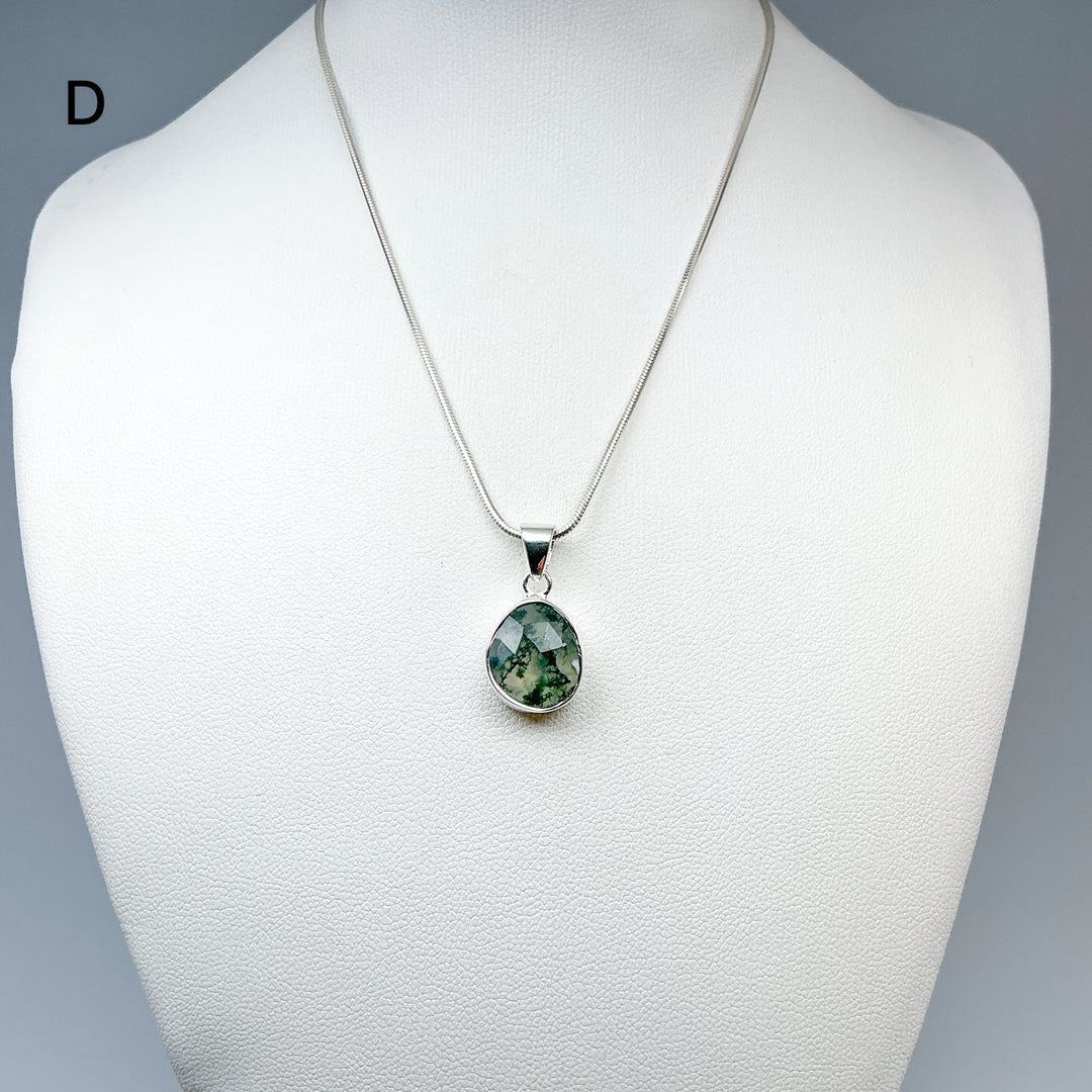 Moss Agate Pendant-Rocks and Gems Canada