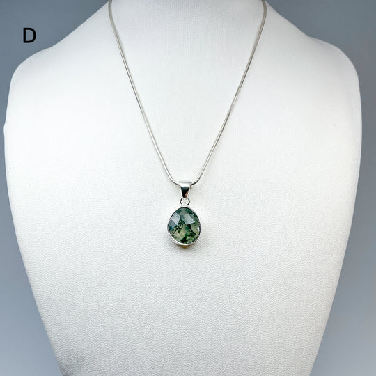 Moss Agate Pendant-Rocks and Gems Canada