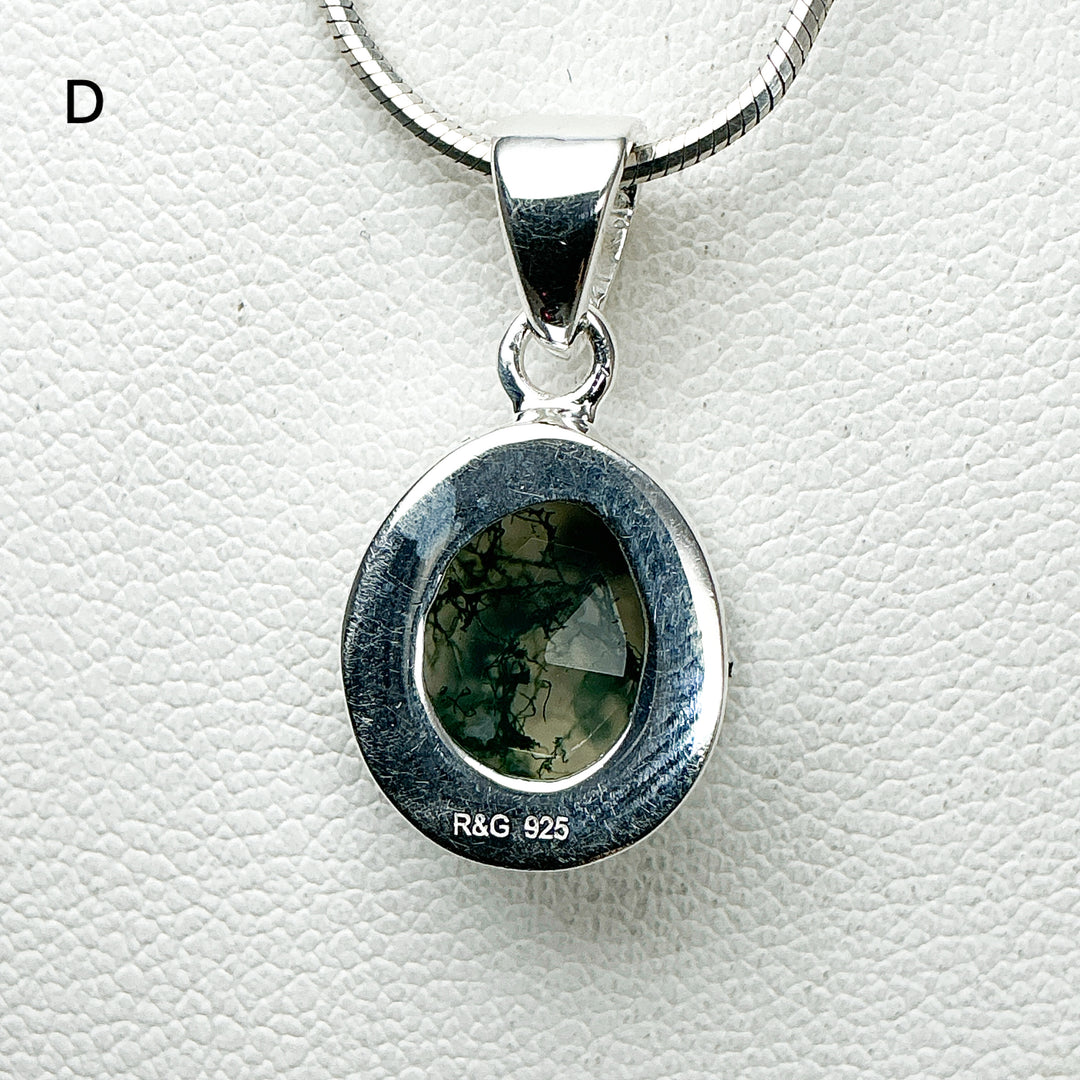 Moss Agate Pendant-Rocks and Gems Canada