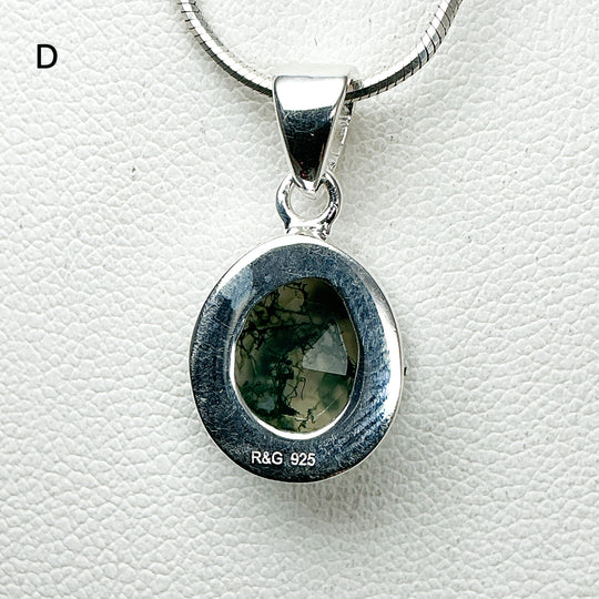 Moss Agate Pendant-Rocks and Gems Canada