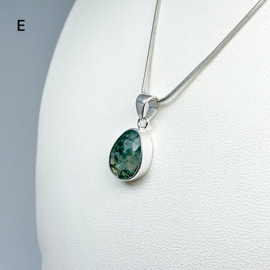 Moss Agate Pendant-Rocks and Gems Canada
