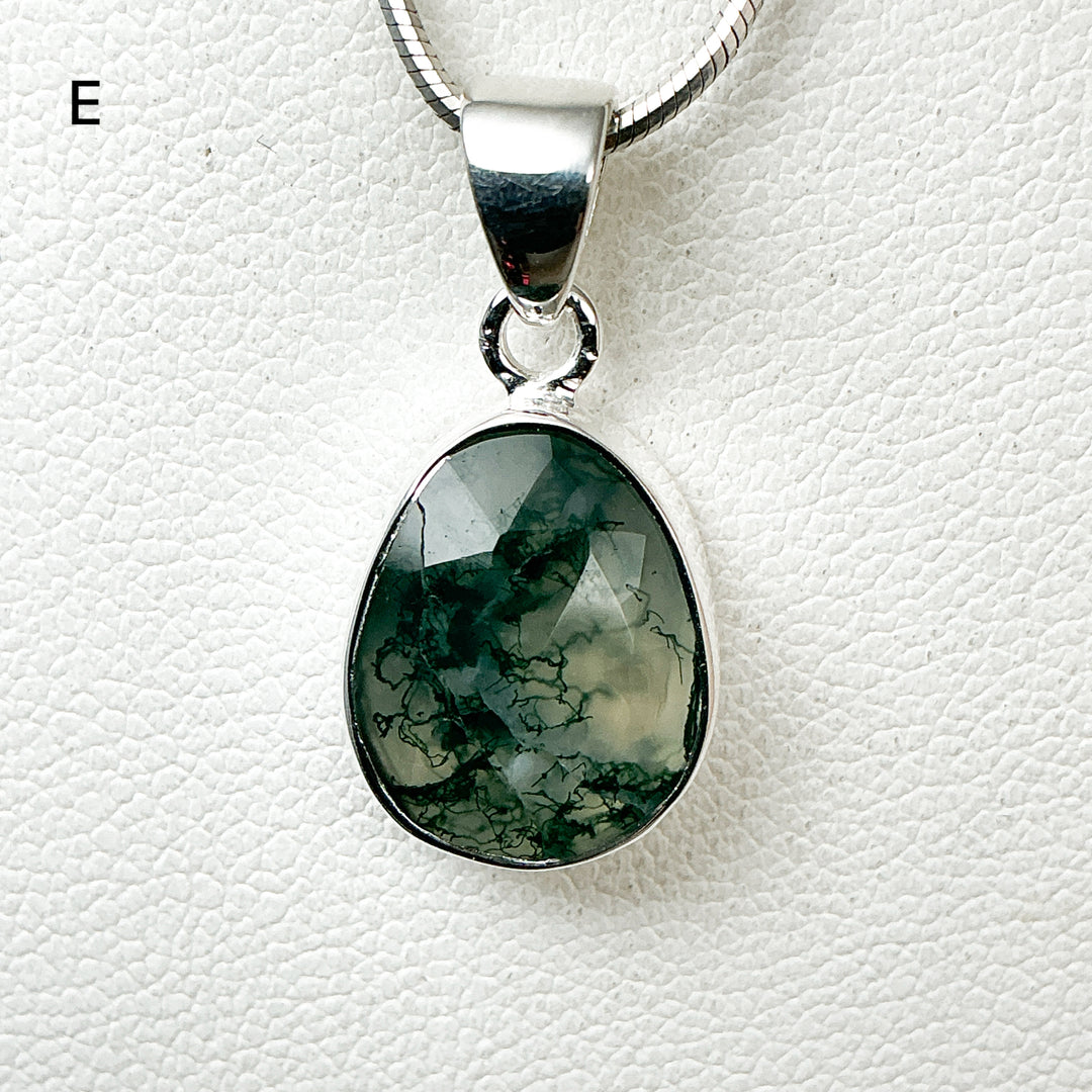 Moss Agate Pendant-Rocks and Gems Canada