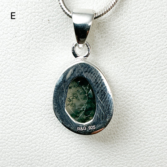 Moss Agate Pendant-Rocks and Gems Canada