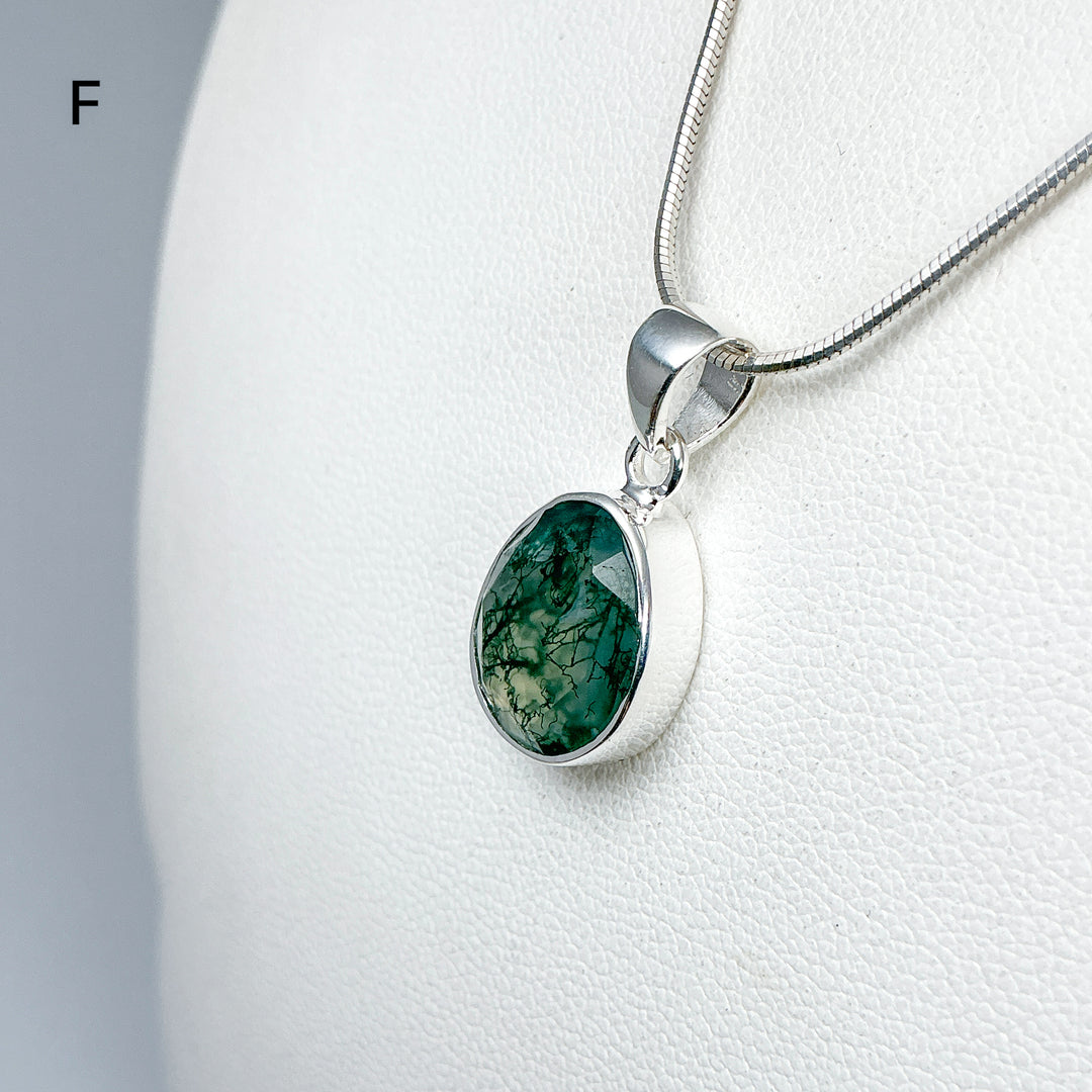 Moss Agate Pendant-Rocks and Gems Canada