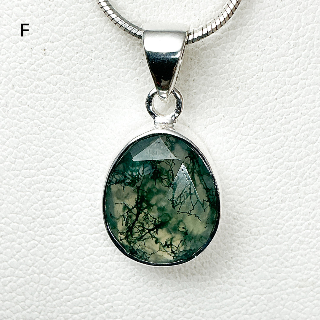 Moss Agate Pendant-Rocks and Gems Canada