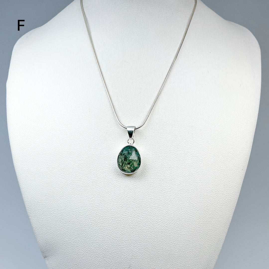 Moss Agate Pendant-Rocks and Gems Canada