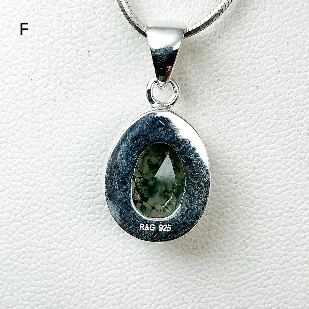 Moss Agate Pendant-Rocks and Gems Canada