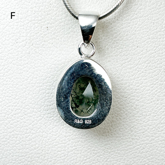 Moss Agate Pendant-Rocks and Gems Canada